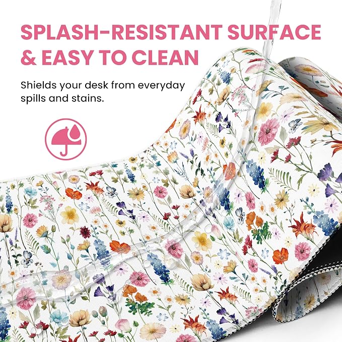 Large Mouse Pad for Desktop, Cute Desk Mat Pad Protector for Work & Gaming - Image 5