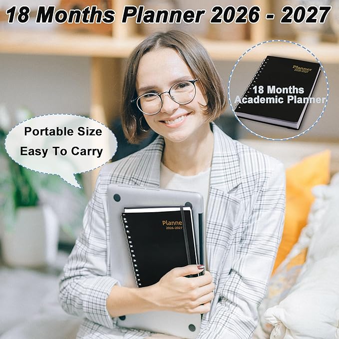 Day Planner 2026-2027, 2026 Planner Weekly and Monthly, from Jul 2026-Dec 2027 - Image 6