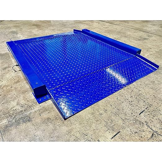 Liberty LS-917-R NTEP Low Profile Drum Scale with 3' x 3' (36" x 36") Platforms for Barrel Weighing, Regular LED Version | 1000 lbs x 0.2 lb