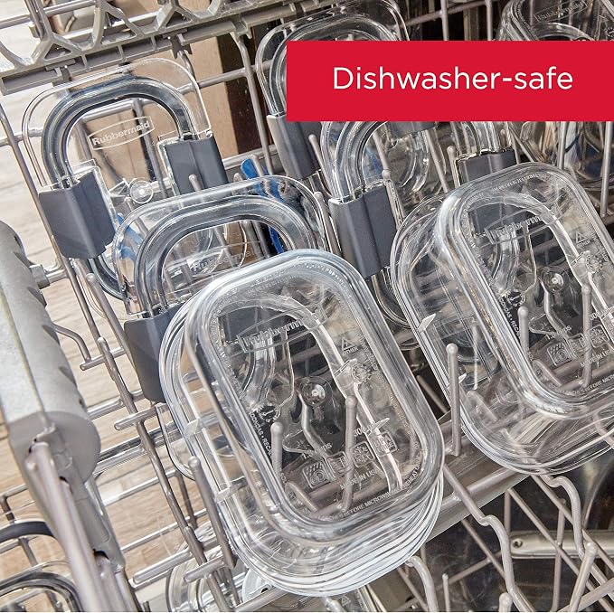 Rubbermaid Brilliance BPA-Free 3 Set Food Storage Containers - Image 7