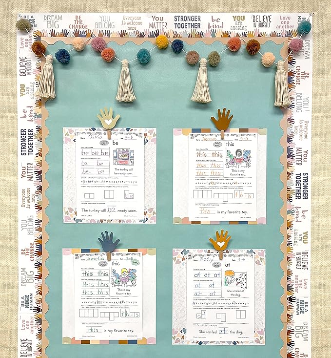 Teacher Created Resorces Calming Blue Better Than Paper® Bulletin Board Roll - Image 5