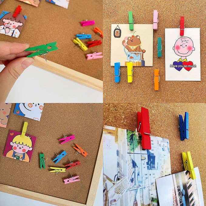 Push Pin Clips for Cork Board, Office and Home - Image 6