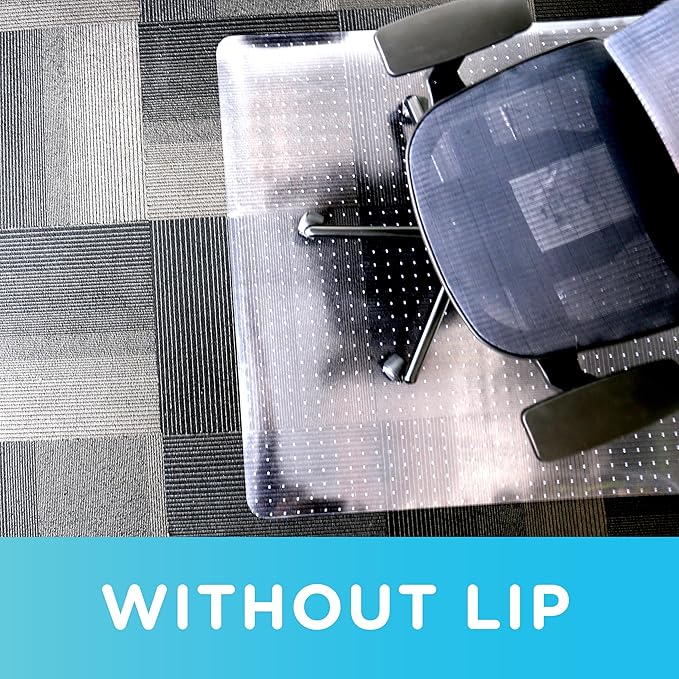 Dimex Office Chair Mat for Low‑Pile Carpet – 46" x 60" Clear Desk Floor - Image 7