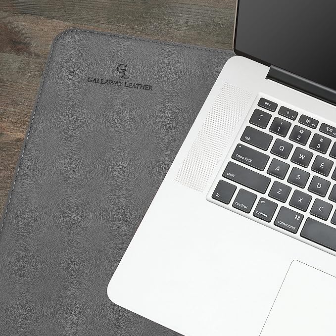 Gallaway Leather Desk Mat, Desk Writing Pad - Image 8