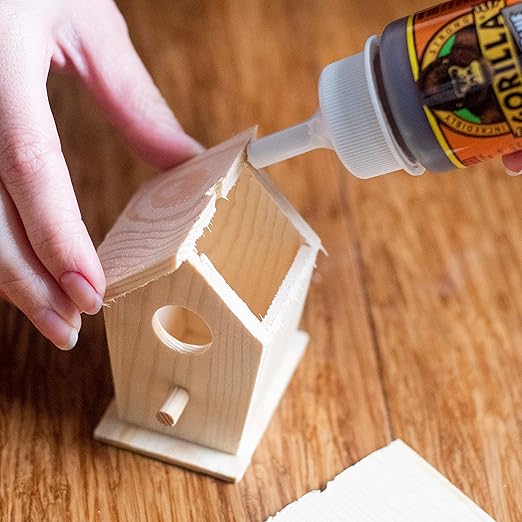Gorilla Original Gorilla Glue, Brown, Waterproof Polyurethane Glue, 18 Ounce (Pack of 1) - Expands Into Materials, All Purpose-DeskLoop Office