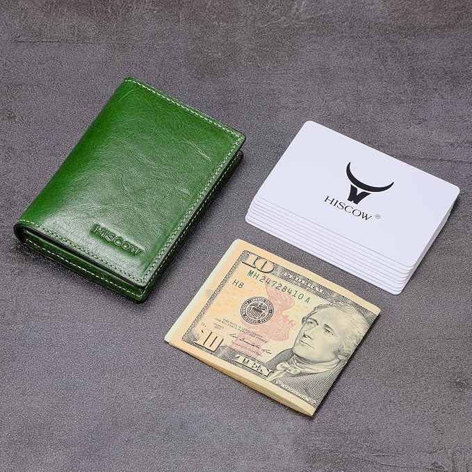 Leather Business Card Case Holder - Image 3